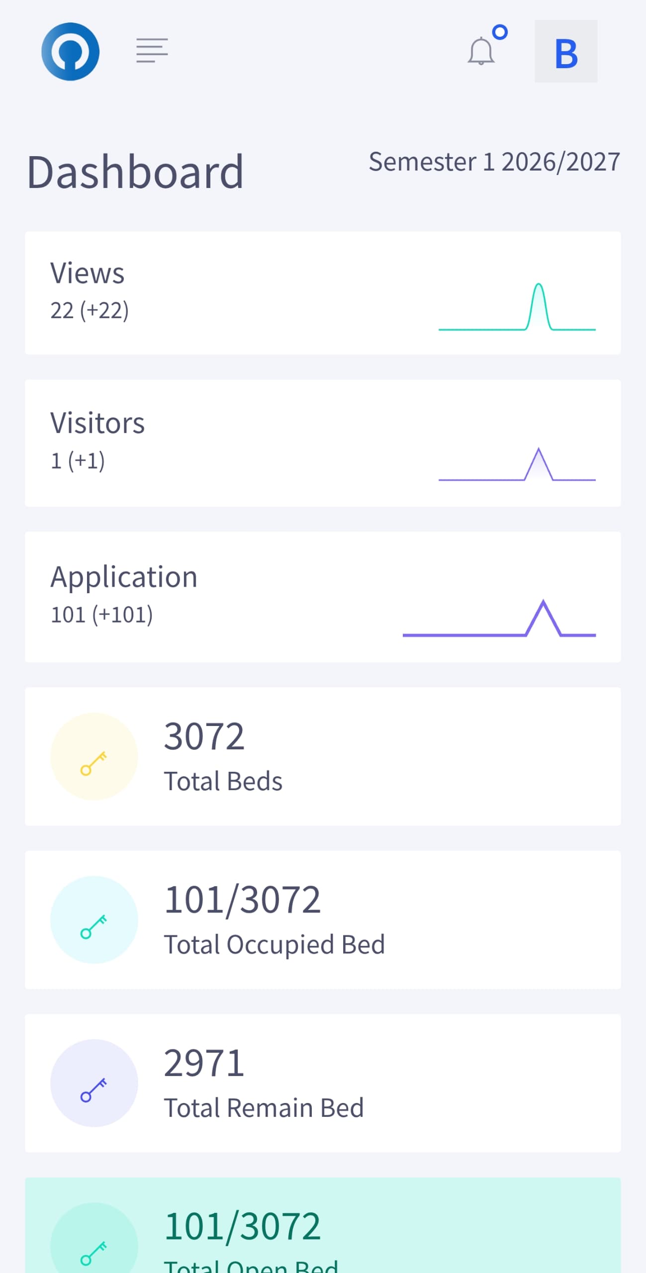 SmartDorm App on Phone
